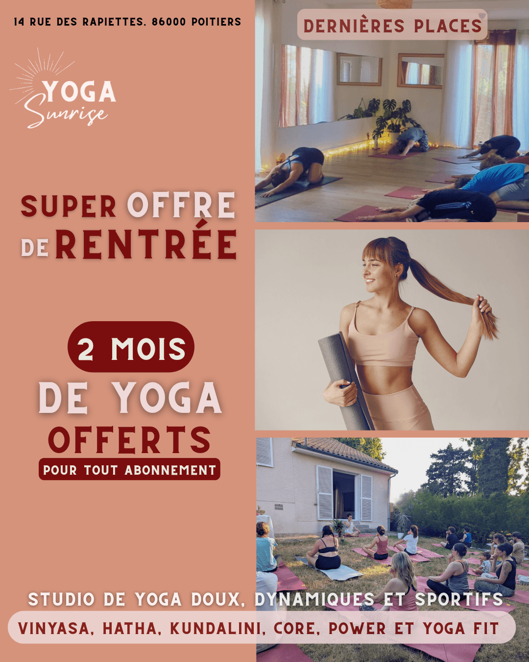 Offre Spéciale Rentrée Yoga