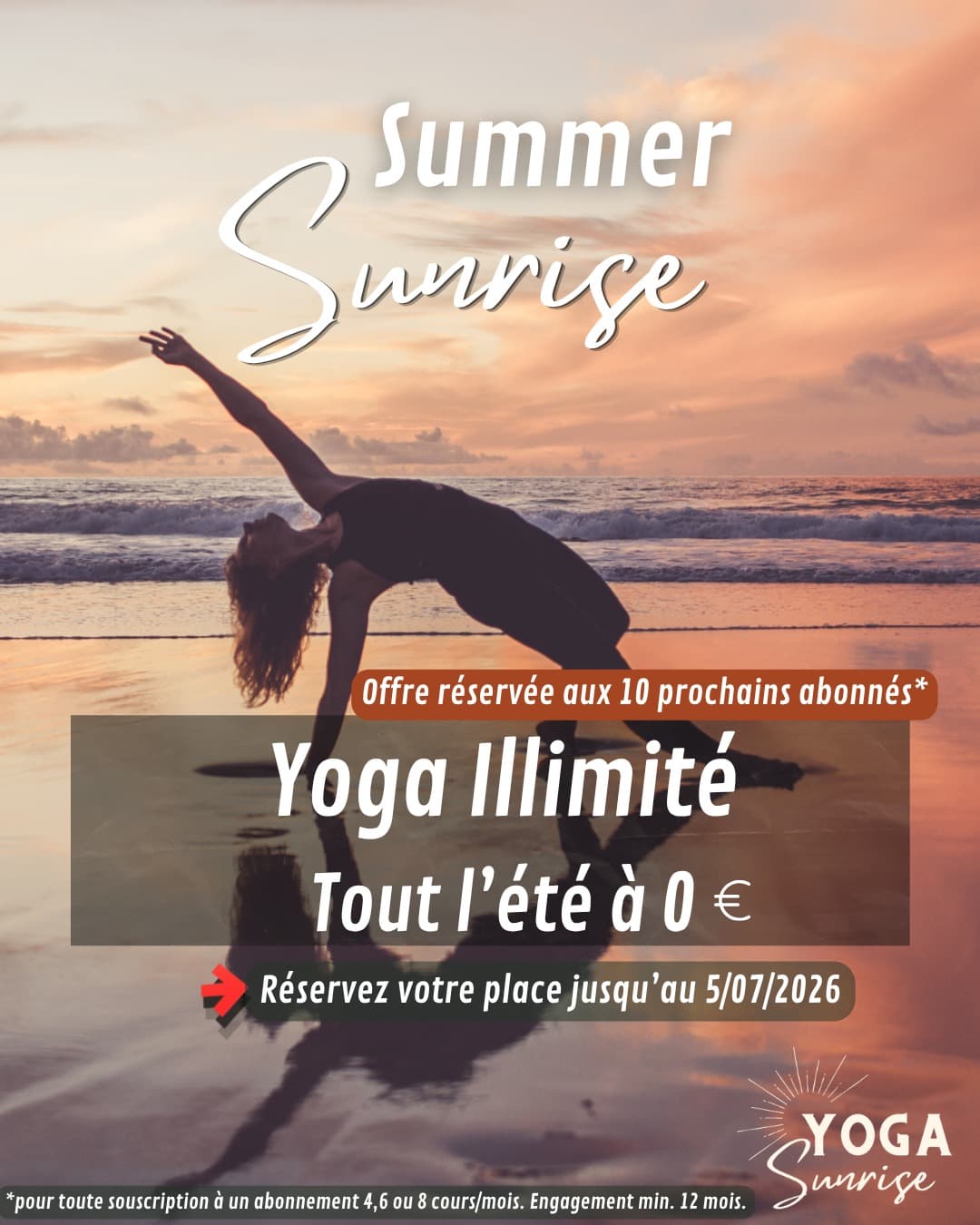 Offre Summer Sunrise Yoga